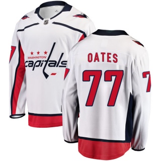 Men's Adam Oates Washington Capitals Fanatics Branded Away Jersey - Breakaway White