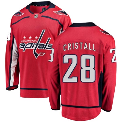 Men's Andrew Cristall Washington Capitals Fanatics Branded Home Jersey - Breakaway Red