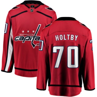 Men's Braden Holtby Washington Capitals Fanatics Branded Home Jersey - Breakaway Red