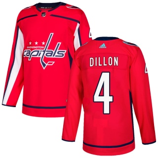 Men's Brenden Dillon Washington Capitals Adidas ized Home Jersey - Authentic Red