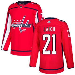 Men's Brooks Laich Washington Capitals Adidas Home Jersey - Authentic Red