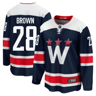 Men's Connor Brown Washington Capitals Fanatics Branded zied Breakaway 2020/21 Alternate Jersey - Premier Navy