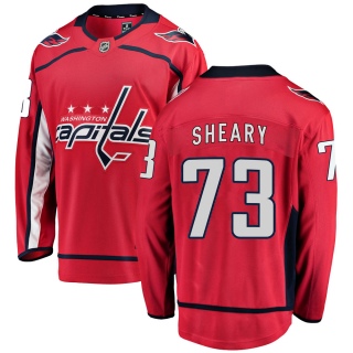 Men's Conor Sheary Washington Capitals Fanatics Branded Home Jersey - Breakaway Red