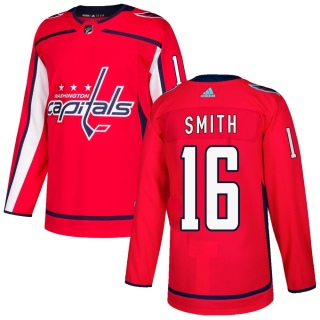 Men's Craig Smith Washington Capitals Adidas Home Jersey - Authentic Red