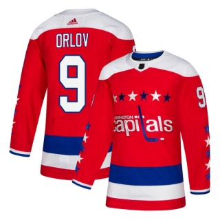 Men's Dmitry Orlov Washington Capitals Adidas Alternate Jersey - Authentic Red