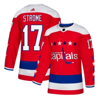 Men's Dylan Strome Washington Capitals Adidas Alternate Jersey - Authentic Red