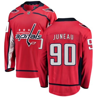 Men's Joe Juneau Washington Capitals Fanatics Branded Home Jersey - Breakaway Red