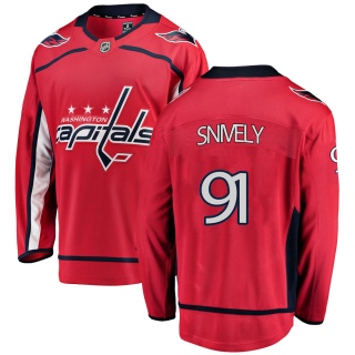 Men's Joe Snively Washington Capitals Fanatics Branded Home Jersey - Breakaway Red
