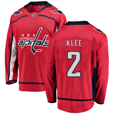Men's Ken Klee Washington Capitals Fanatics Branded Home Jersey - Breakaway Red