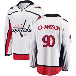 Men's Marcus Johansson Washington Capitals Fanatics Branded Away Jersey - Breakaway White
