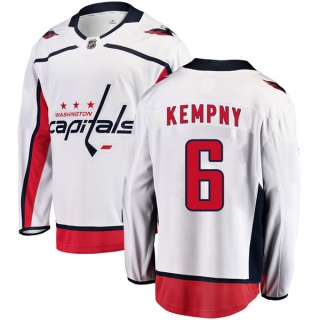 Men's Michal Kempny Washington Capitals Fanatics Branded Away Jersey - Breakaway White