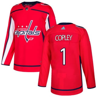 Men's Pheonix Copley Washington Capitals Adidas Home Jersey - Authentic Red