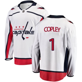 Men's Pheonix Copley Washington Capitals Fanatics Branded Away Jersey - Breakaway White