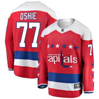 Men's T.J. Oshie Washington Capitals Fanatics Branded Alternate Jersey - Breakaway Red