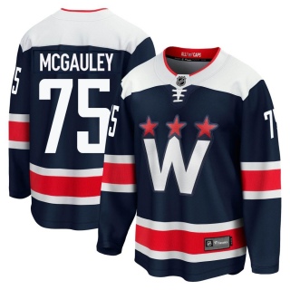 Men's Tim McGauley Washington Capitals Fanatics Branded zied Breakaway 2020/21 Alternate Jersey - Premier Navy