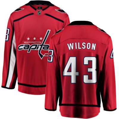 Men's Tom Wilson Washington Capitals Fanatics Branded Home Jersey - Breakaway Red