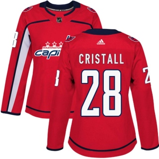 Women's Andrew Cristall Washington Capitals Adidas Home Jersey - Authentic Red
