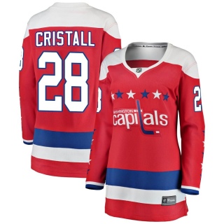 Women's Andrew Cristall Washington Capitals Fanatics Branded Alternate Jersey - Breakaway Red