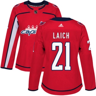 Women's Brooks Laich Washington Capitals Adidas Home Jersey - Authentic Red