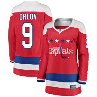 Women's Dmitry Orlov Washington Capitals Fanatics Branded Alternate Jersey - Breakaway Red