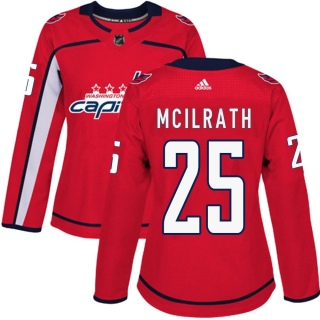 Women's Dylan McIlrath Washington Capitals Adidas Home Jersey - Authentic Red
