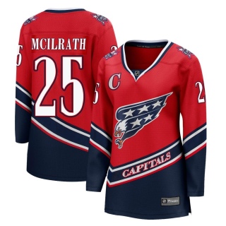 Women's Dylan McIlrath Washington Capitals Fanatics Branded 2020/21 Special Edition Jersey - Breakaway Red