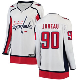 Women's Joe Juneau Washington Capitals Fanatics Branded Away Jersey - Breakaway White