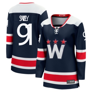 Women's Joe Snively Washington Capitals Fanatics Branded zied Breakaway 2020/21 Alternate Jersey - Premier Navy