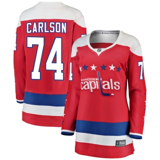 Women's John Carlson Washington Capitals Fanatics Branded Alternate Jersey - Breakaway Red