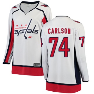 Women's John Carlson Washington Capitals Fanatics Branded Away Jersey - Breakaway White