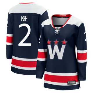 Women's Ken Klee Washington Capitals Fanatics Branded zied Breakaway 2020/21 Alternate Jersey - Premier Navy