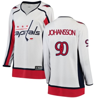 Women's Marcus Johansson Washington Capitals Fanatics Branded Away Jersey - Breakaway White