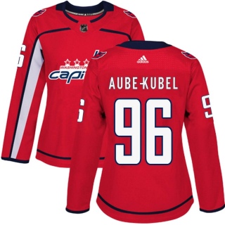 Women's Nicolas Aube-Kubel Washington Capitals Adidas Home Jersey - Authentic Red