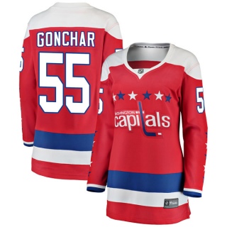Women's Sergei Gonchar Washington Capitals Fanatics Branded Alternate Jersey - Breakaway Red