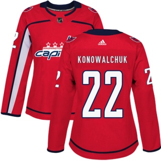 Women's Steve Konowalchuk Washington Capitals Adidas Home Jersey - Authentic Red