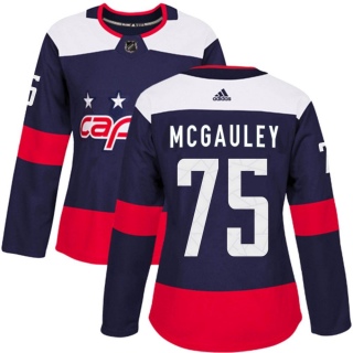 Women's Tim McGauley Washington Capitals Adidas 2018 Stadium Series Jersey - Authentic Navy Blue