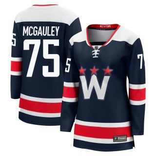 Women's Tim McGauley Washington Capitals Fanatics Branded zied Breakaway 2020/21 Alternate Jersey - Premier Navy