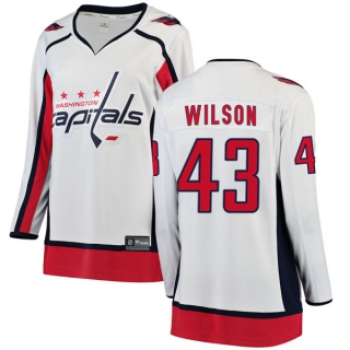 Women's Tom Wilson Washington Capitals Fanatics Branded Away Jersey - Breakaway White