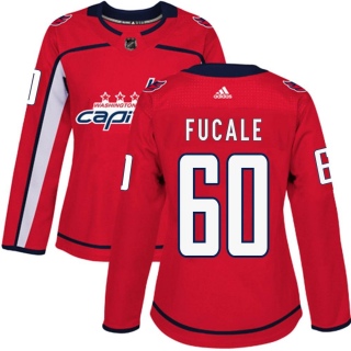 Women's Zach Fucale Washington Capitals Adidas Home Jersey - Authentic Red