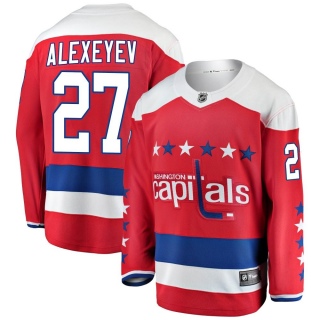 Youth Alexander Alexeyev Washington Capitals Fanatics Branded Alternate Jersey - Breakaway Red