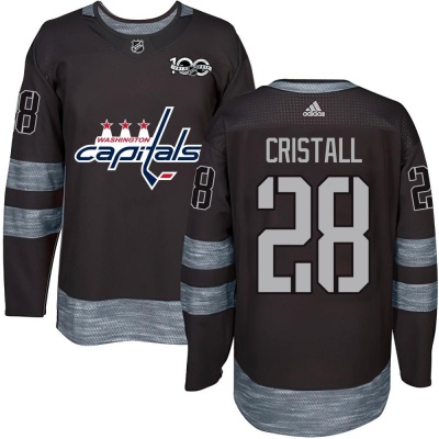 Youth Andrew Cristall Washington Capitals 1917- 100th Anniversary Jersey - Authentic Black