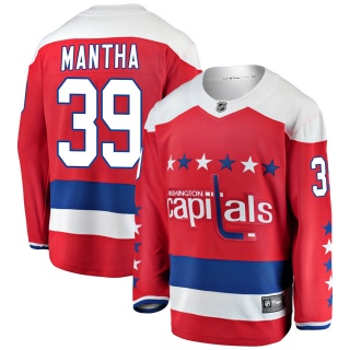 Youth Anthony Mantha Washington Capitals Fanatics Branded Alternate Jersey - Breakaway Red