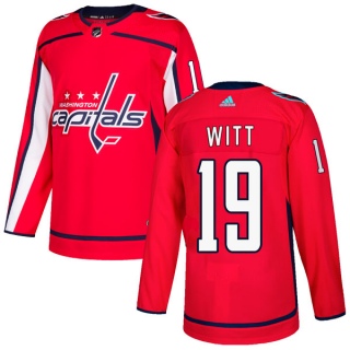 Youth Brendan Witt Washington Capitals Adidas Home Jersey - Authentic Red