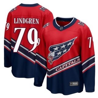 Youth Charlie Lindgren Washington Capitals Fanatics Branded 2020/21 Special Edition Jersey - Breakaway Red