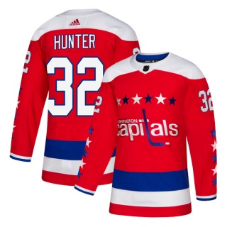 Youth Dale Hunter Washington Capitals Adidas Alternate Jersey - Authentic Red