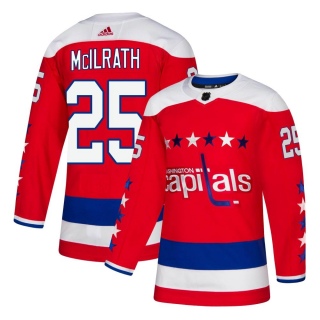 Youth Dylan McIlrath Washington Capitals Adidas Alternate Jersey - Authentic Red
