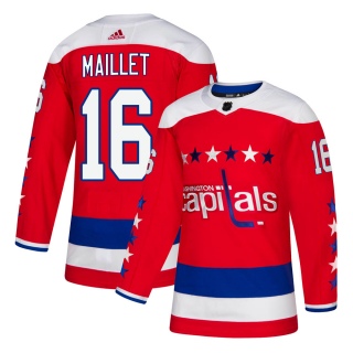 Youth Philippe Maillet Washington Capitals Adidas ized Alternate Jersey - Authentic Red