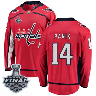 Youth Richard Panik Washington Capitals Fanatics Branded Home 2018 Stanley Cup Final Patch Jersey - Breakaway Red
