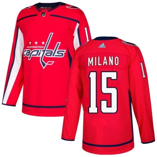 Youth Sonny Milano Washington Capitals Adidas Home Jersey - Authentic Red