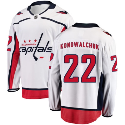 Youth Steve Konowalchuk Washington Capitals Fanatics Branded Away Jersey - Breakaway White